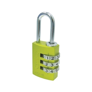 ＡＢＵＳ ナンバー可変式南京錠 145-20 イエロー FC152EU-4451317-イメージ1