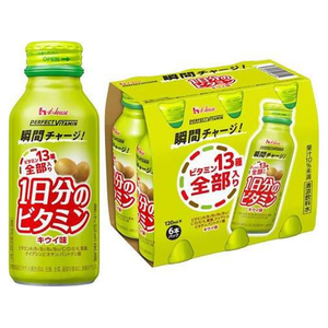 ハウス食品 1日分のビタミン キウイ味 120mL×6本 FCJ322N-イメージ1