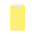 リヒトラブ Pastello ツイストノート メモサイズ 8穴 イエロー FC09869-N1961-5