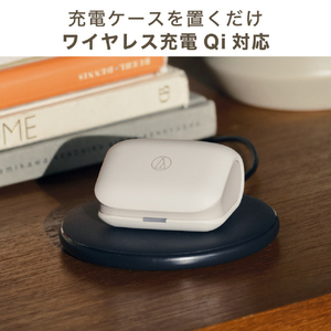 オーディオテクニカ ノイズキャンセリング完全ワイヤレスイヤフォン リッチホワイト ATH-TWX7 WH-イメージ15
