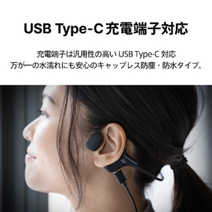 AVIOT 骨伝導イヤホン ドーンネイビー WB-P1-NV-イメージ13