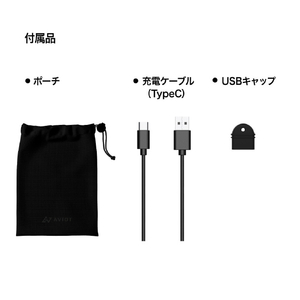 AVIOT 骨伝導イヤホン ドーンネイビー WB-P1-NV-イメージ3
