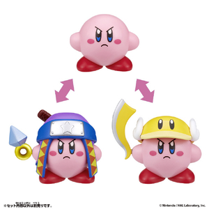 バンダイ 星のカービィ チェンジ!コピー能力 ニンジャ＆カッター KBﾁｴﾝｼﾞｺﾋﾟ-ﾉｳﾘﾖｸﾆﾝｼﾞﾔｶﾂﾀ--イメージ1