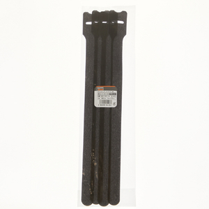 トラスコ マジックバンド ストラップ ４０ｃｍ 黒 （４本入） TRUSCO マジックバンド［［R下］］ ストラップ MKS-3840-BK-イメージ5
