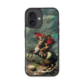 ikins iPhone 16用天然貝ケース ナポレオン サンベルナール峠 I27125I16