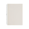 リヒトラブ Pastello ツイストノート A6 17穴 ベージュ FC09871-N1964-16