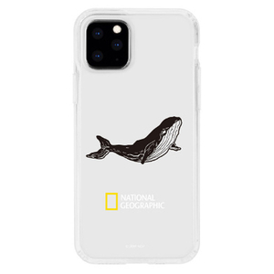 National Geographic iPhone 11 Pro用ハードケース INTO THE WILD Jelly Hard Case ホエール NG17126I58R-イメージ1