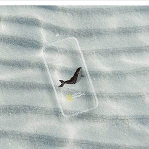 National Geographic iPhone 11 Pro用ハードケース INTO THE WILD Jelly Hard Case ホエール NG17126I58R-イメージ4