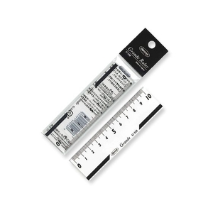 共栄プラスチック グランデ直線定規 10cm G-310 FC269YW-4605516-イメージ1