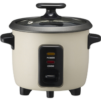 ドウシシャ コンパクト炊飯器 ベージュ RCZ-021BE