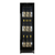 デバイスタイル 【右開き】ワインセラー(60本収納) ブラック ANGELSHARES60-イメージ4