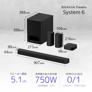 SONY サウンドバー HT-S60-イメージ2