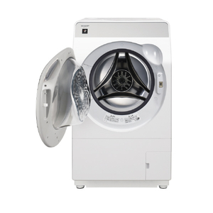 シャープ 【左開き】11kgドラム式洗濯乾燥機 ホワイト系 ES-11K1-WL-イメージ2