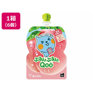 コカ・コーラ ぷるんぷるんQoo もも味 6個 FCC6331-53041-イメージ1
