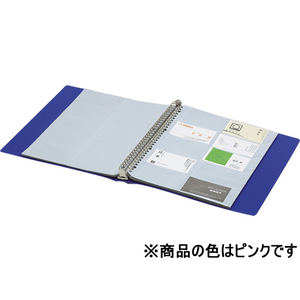 コクヨ 名刺ホルダーポジティ 500名分 ピンク F826340-P3ﾒｲ-355NP-イメージ2
