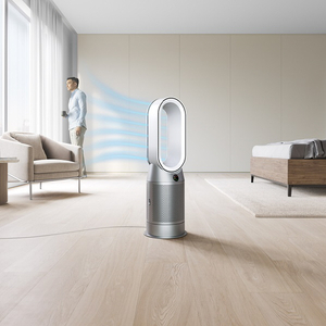 ダイソン 空気清浄ファンヒーター Dyson Purifier Hot + Cool ホワイト / シルバー HP07WS-イメージ10