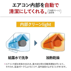 三菱 「標準工事込み」 10畳向け 冷暖房インバーターエアコン e angle select 霧ヶ峰 MSZE　シリーズ MSZ-E2824E4-Wｾｯﾄ-イメージ9