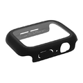 ラスタバナナ Apple Watch series8/7[41mm]用ガラス+PC一体型 防水ケース ブラック GHB4624AW41