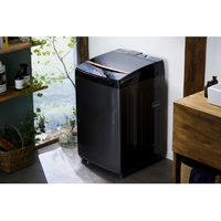 アイリスオーヤマ IAW-T805BL-B 8．0kg全自動洗濯機 ブラック