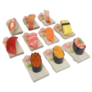 イヴ サンプル工房 寿司下駄マグネット エビ ｼﾖｸﾋﾝｻﾝﾌﾟﾙｽｼｹﾞﾀﾏｸﾞｴﾋﾞ-イメージ2