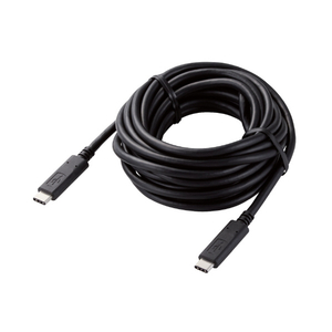 エレコム USB2．0ケーブル(Type-C-TypeC) 4．0m ブラック U2C-CC5P40NBK-イメージ3