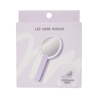 e angle LEDハンドミラー パープル ANGT-LHM-25-08-PU