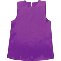 アーテック ソフトサテン ワンピース 紫 C FCE133V-19169