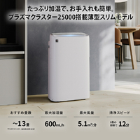 シャープ KI-50SE5-H 加湿空気清浄機 e angle select グレー系