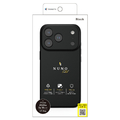 トリニティ iPhone 18 Pro用 / 17 Pro用 [NUNO] マグネット吸着式アクセサリー対応 背面シリコンレザーケース ブラック TR-IP26M3-NNSL-SIBK