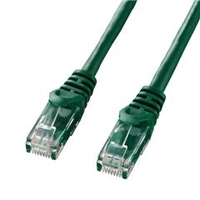 サンワサプライ カテゴリ6UTPLANケーブル(3m) グリーン LA-Y6-03G