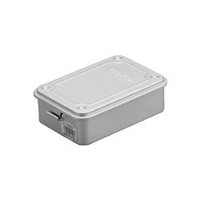トラスコ中山 TRUSCO　トランク型工具箱　W142XD105XH52　シルバー T-150SV