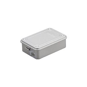 トラスコ中山 TRUSCO　トランク型工具箱　W142XD105XH52　シルバー T-150SV-イメージ1