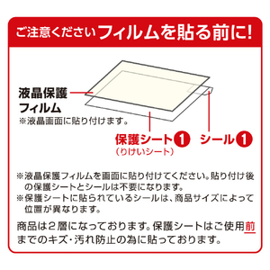 エレコム 17インチ(5：4)用液晶保護フィルム 反射・指紋防止/タッチパネル対応/エアーレス加工 EF-MF17N-イメージ7