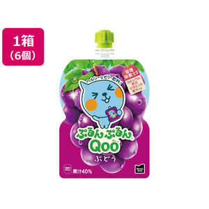 コカ・コーラ ぷるんぷるんQoo ぶどう味 6個 FCC6333-53044-イメージ1