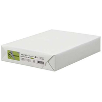 スマートバリュー カラーペーパー厚口A4 うぐいす 500枚 FC814RJ-A270J-3