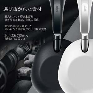 SONY ワイヤレスノイズキャンセリングステレオヘッドセット 1000X THE COLLEXION ブラック WH-1000XX B-イメージ9