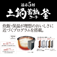 タイガー JRI-B180W 圧力IH炊飯ジャー(1升炊き) ホワイト タイガー JRI-B180W 圧力IH炊飯ジャー(1升炊き) ホワイト
