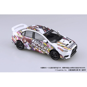 アオシマ 1/24 ウマ娘 プリティーダービー Ver．2 CZ4A ランサーエボリューション X ファイナルエディション `15(ミツビシ) ｲﾀｼﾔ3ｳﾏﾑｽﾒVER2ﾗﾝｻ-ｴﾎﾞX-イメージ3