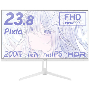 Pixio 23.8型ゲーミング液晶ディスプレイ ホワイト PX248WAVEW-O Pixio 23.8型ゲーミング液晶ディスプレイ ホワイト PX248WAVEW-O