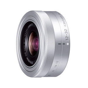 パナソニック ズームレンズ LUMIX G VARIO 12-32mm / F3.5-5.6 ASPH. / MEGA O.I.S. シルバー H-FS12032-S-イメージ1