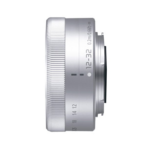パナソニック ズームレンズ LUMIX G VARIO 12-32mm / F3.5-5.6 ASPH. / MEGA O.I.S. シルバー H-FS12032-S-イメージ2