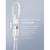 CIO カラビナ付きケーブルホルダー ホワイト CIO-CHD-WH-イメージ3