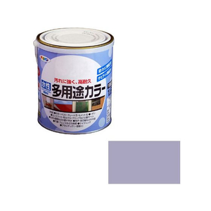 アサヒペン 水性多用途カラー 1.6L ペールラベンダー FC699PM-イメージ1