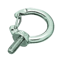 トラスコ中山 TRUSCO ステンレス フックアイボルト ねじ径M6×1.0 (1個=1袋) 61537258 FC238EY-3803945