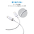 エレコム カチッとコネクターケーブル(USB Type-C(TM) - USB Type-C/60W) ホワイト MPA-CCMW10WH-イメージ4