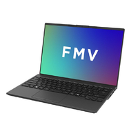 富士通 14型WUXGA/Core Ultra 7 155H/Arcグラフィックス/メモリ16GB/約512GB SSD/WiFi 7 e angle select FMV Note U ピクトブラック FMVU77K3B5