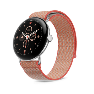 Google Google Pixel Watch(45 mm)用 パフォーマンス ループバンド ワンサイズ Canyon / Polished Silver ステンレススチール ラグ GA11637-WW-イメージ2