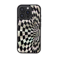 ikins iPhone 16 Pro用天然貝ケース 錯視 I27128I16PR