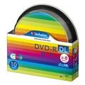 Verbatim データ用DVD-R DL 8．5GB 2-8倍速 スピンドルケース 10枚入り DHR85HP10SV1
