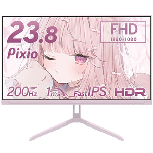 Pixio 23.8型ゲーミング液晶ディスプレイ パステルピンク PX248WAVEK-O Pixio 23.8型ゲーミング液晶ディスプレイ パステルピンク PX248WAVEK-O